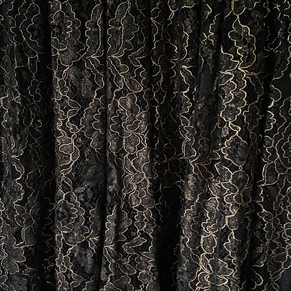 Black and Gold lace Eloquii dress, NWT, sz 22 - Picture 10 of 11